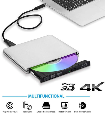 4K Blu-Ray Burner USB3.0 External