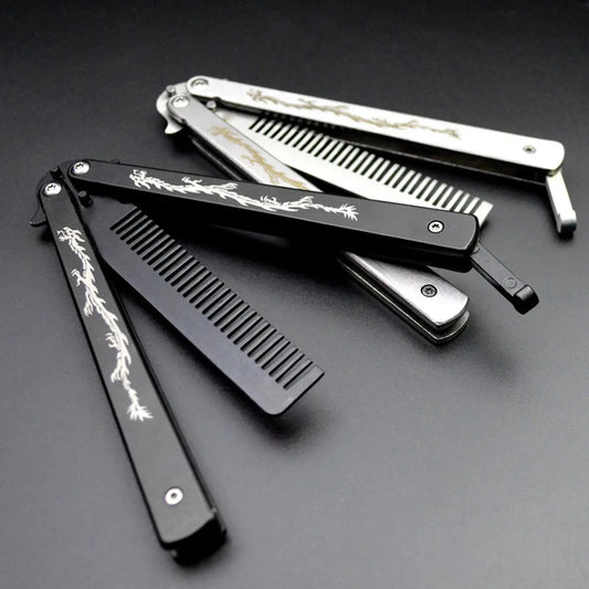 Foldable Comb Stainless Steel