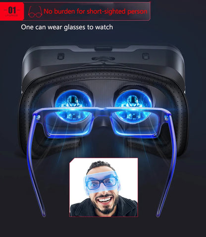 3D Virtual Reality VR Glasses Headset