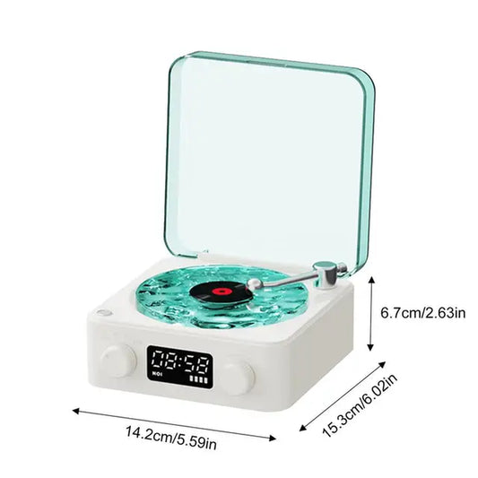 The Waves Vinyl Player Multi-Function Retro Vinyl Record Player Styled Natural Sleep Aid Sound Bluetooth Stereo Players